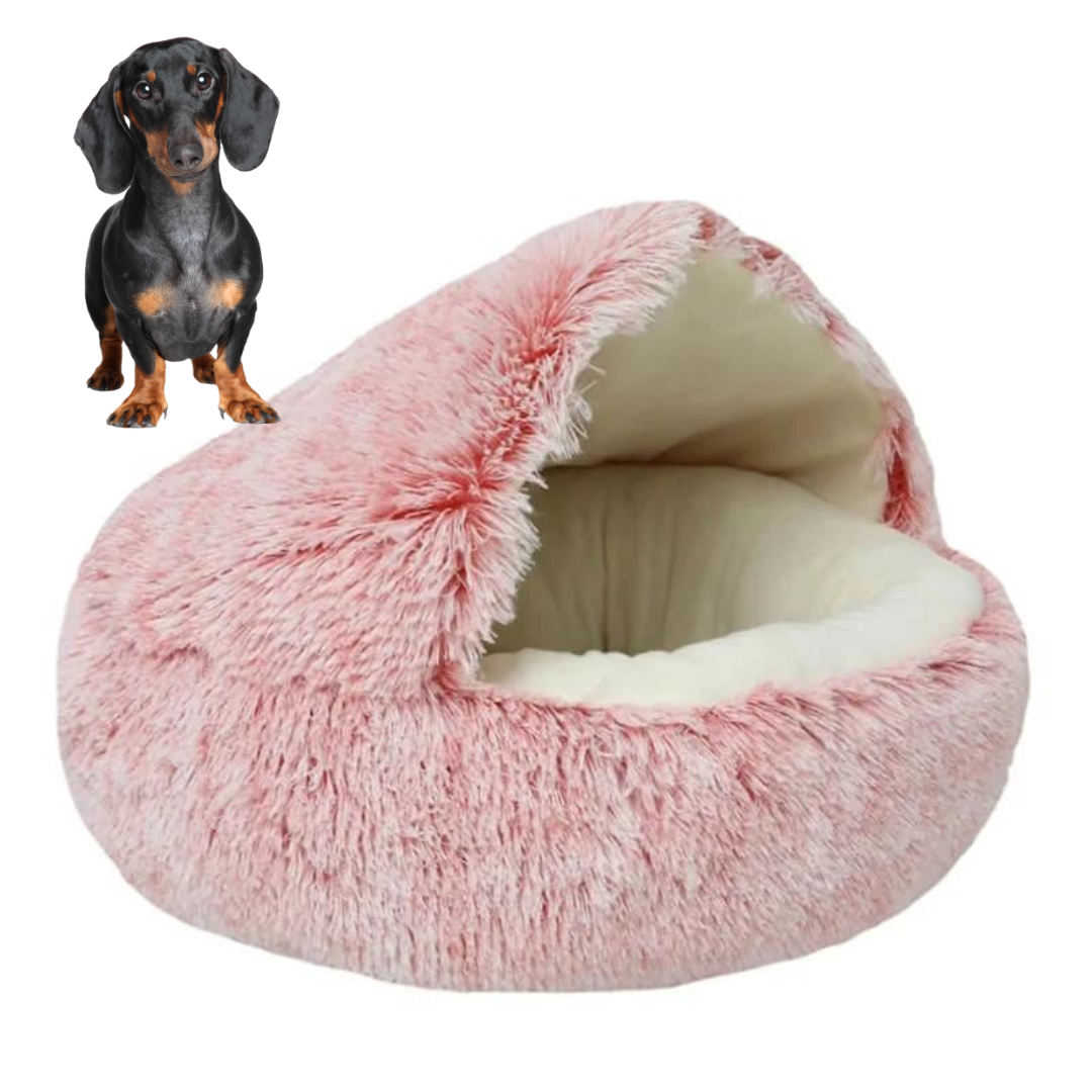 www.doxie.us-Luxury-Dachshund-Cave-Bed