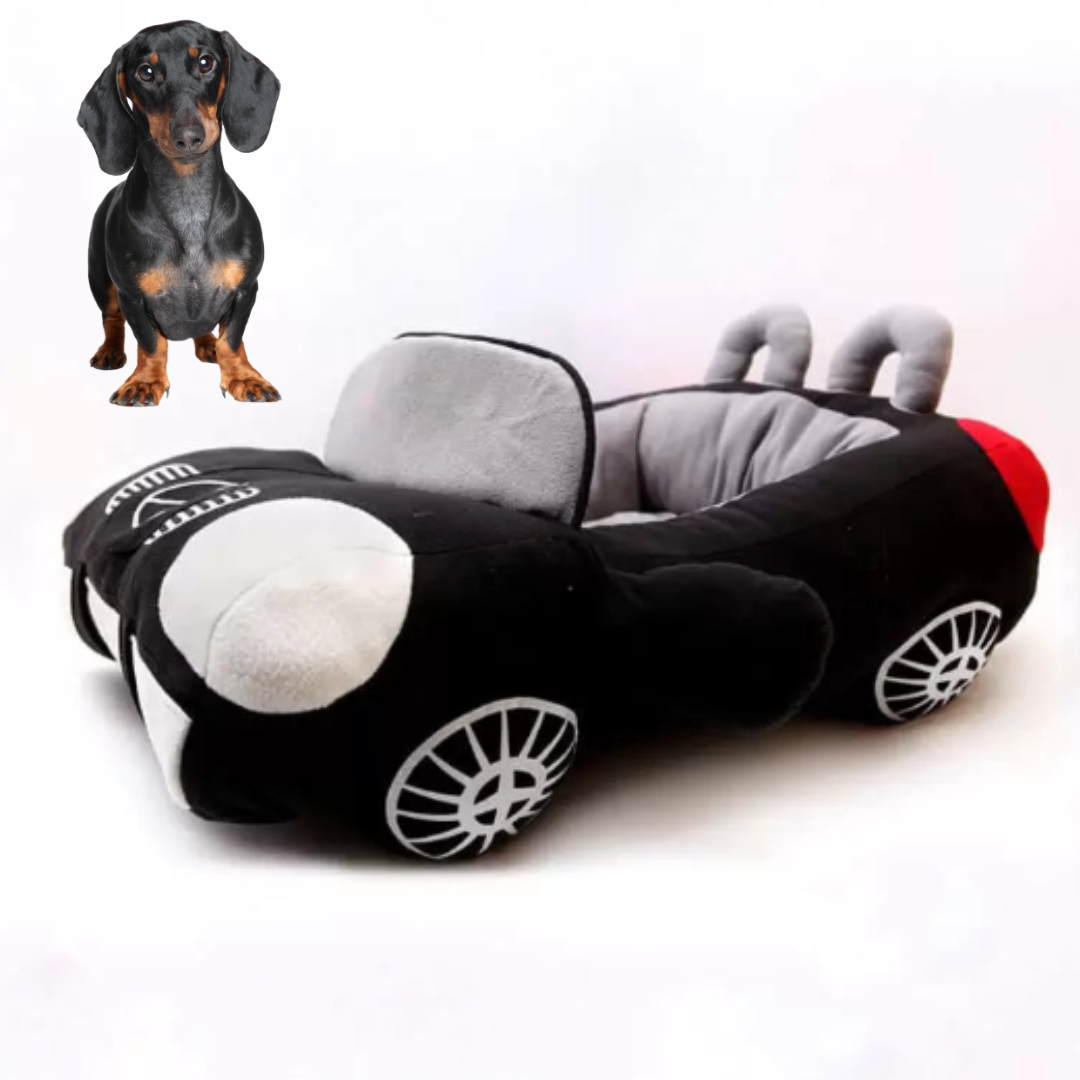 www.doxie.us-Pawcedes-Luxury-DachshundBed-Ultimate-Comfort-for-Pampered-Doxies