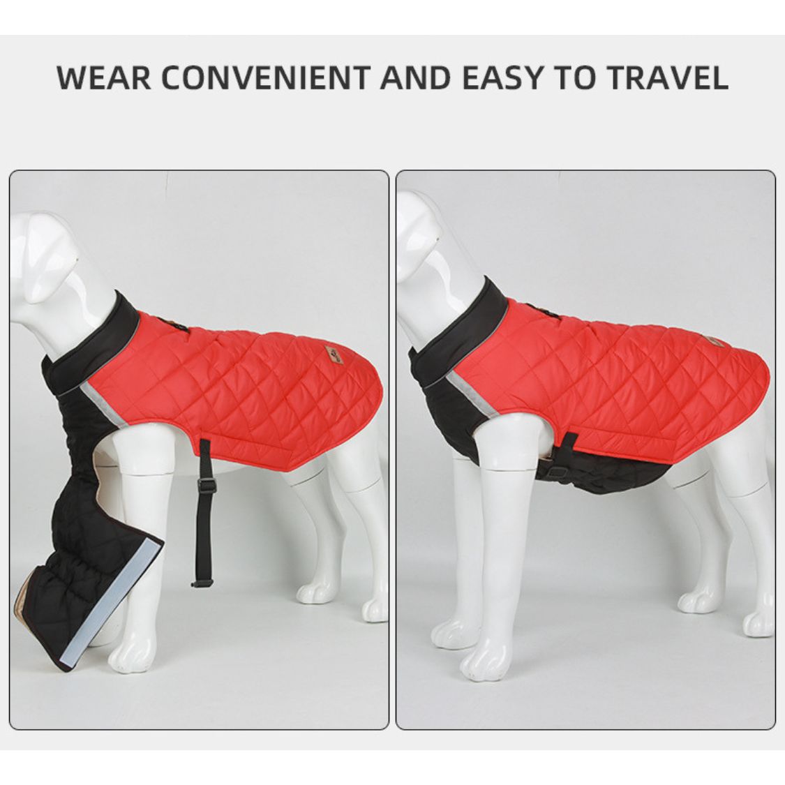 www.doxie.us-Reflective-Quilted-Dachshund-Coat-with-Safety-Leash-Ring