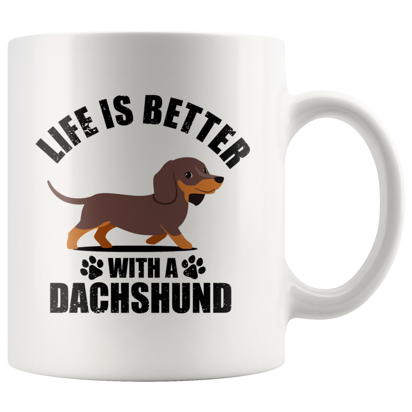 La vida es mejor con mi Dachshund - Taza