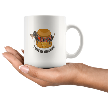 Amo a mi Dachshund - Taza