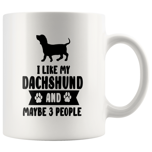 Me gusta mi Dachshund - Taza