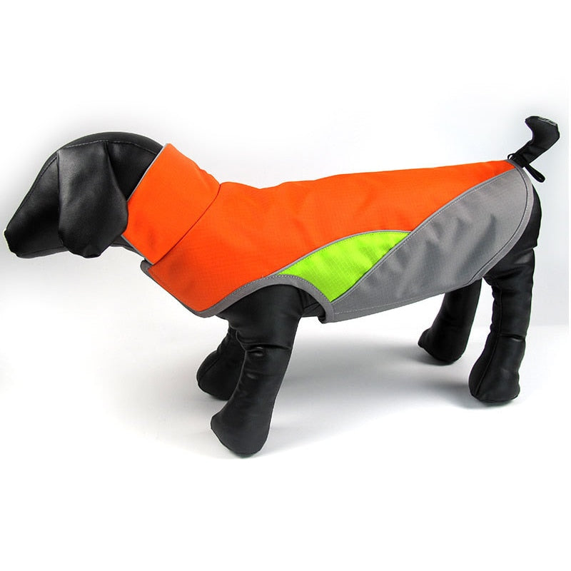 Dachshund Waterproof Coat Jacket With Reflective Trim - Dachshund Shop.jpg