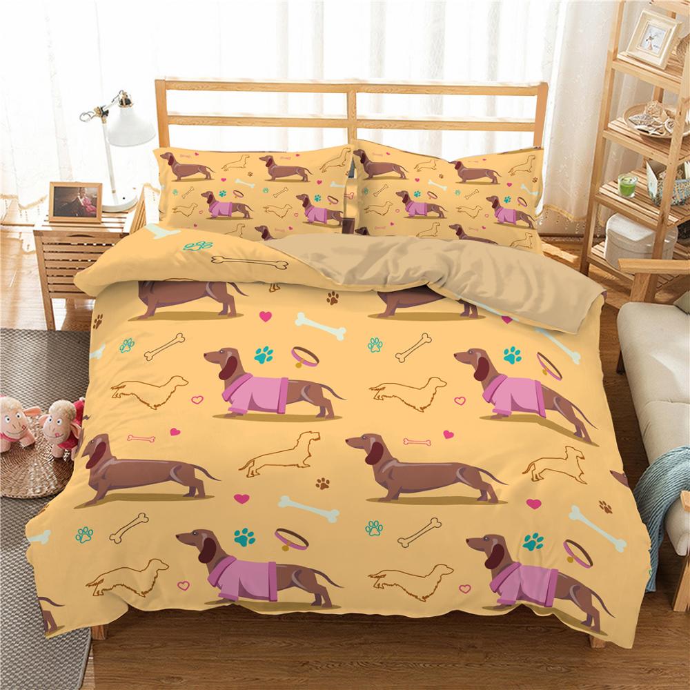 Dachshund Duvet Cover Stylish Bedding Set - Dachshund Shop.jpg