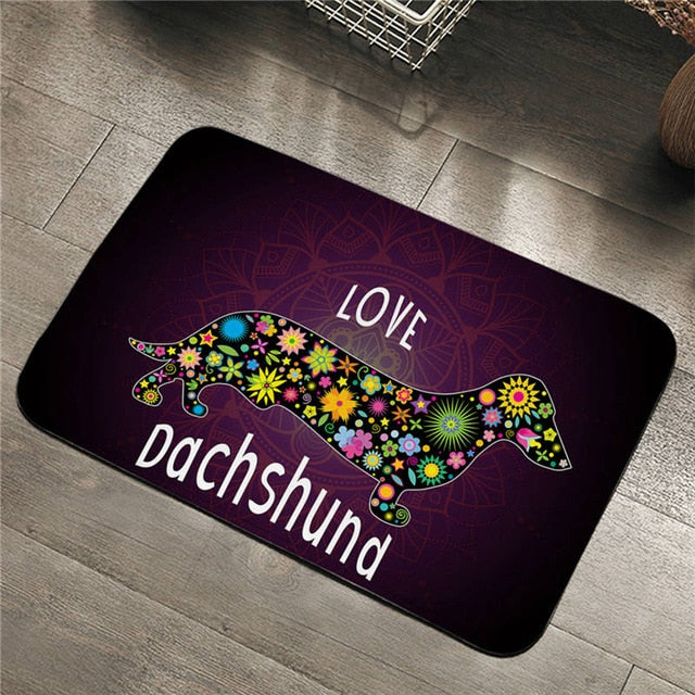 Dachshunds Pattern Multi Use Floor Mat- Dachshunds Shop.jpg