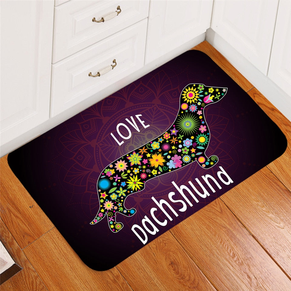 Dachshunds Pattern Multi Use Floor Mat- Dachshunds Shop.jpg