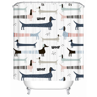 Dachshund Shower Curtain - Dachshund shop.jpg