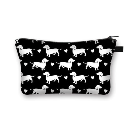 Dachshund Makeup Bag Travel Organizer Cosmetic Bag- Dachshund Shop.jpg