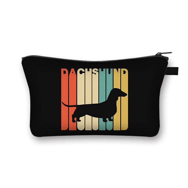 Dachshund Makeup Bag Travel Organizer Cosmetic Bag- Dachshund Shop.jpg