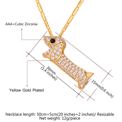 Dachshund Pendant Necklace for Women - Dachshund shop.jpg