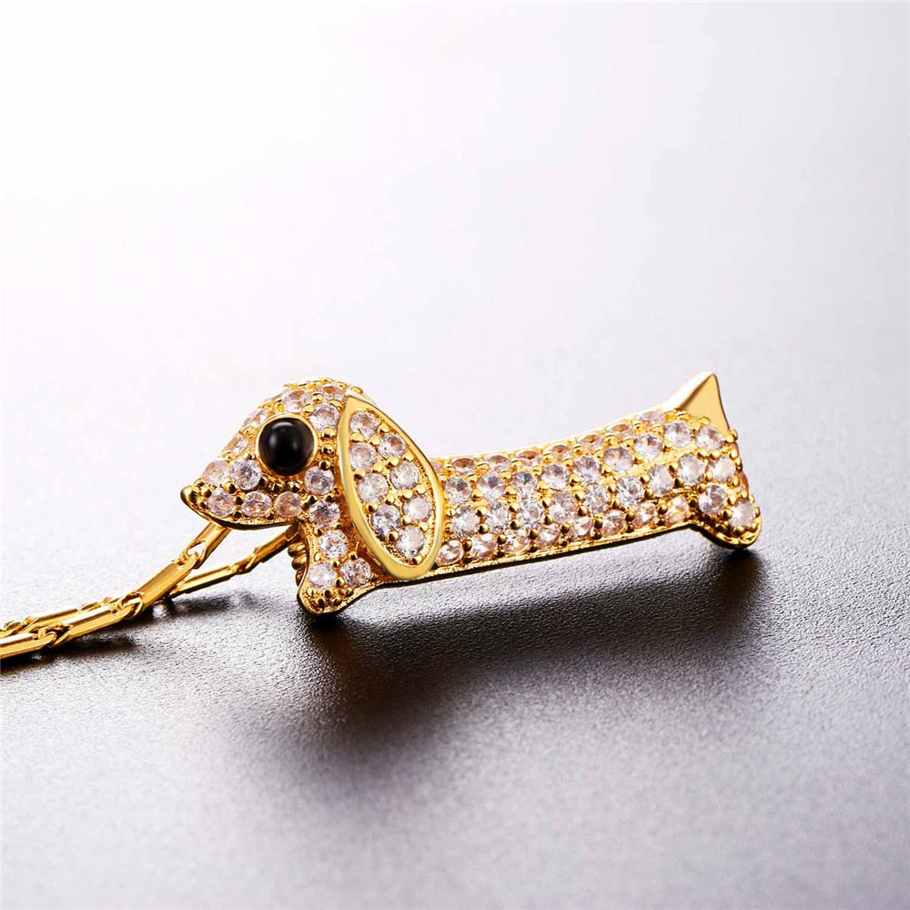 Dachshund Pendant Necklace for Women - Dachshund shop.jpg