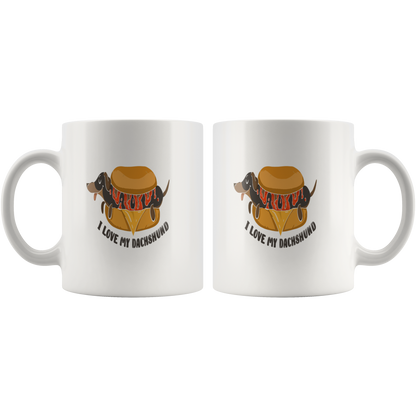 Amo a mi Dachshund - Taza