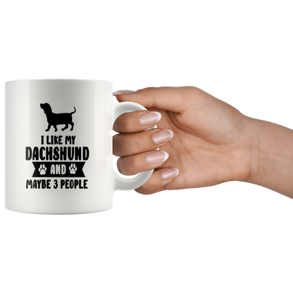 Me gusta mi Dachshund - Taza